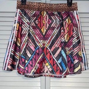 Women's Adidas Originals Multi Color Farm Rio Skirt - Size S